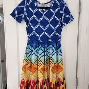 LuLaRoe Amelia Dress Size M